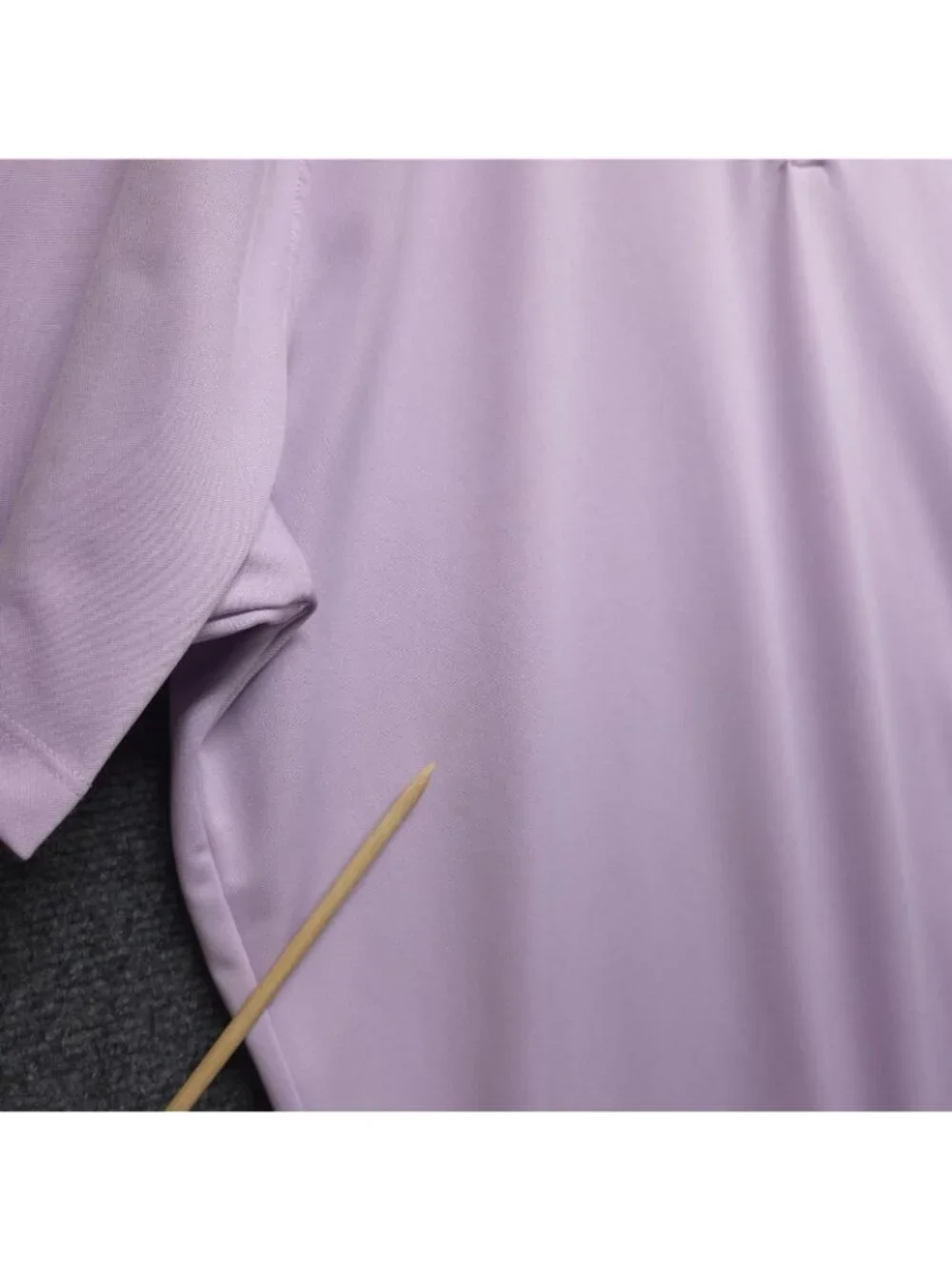 Nike Shirt Mens 2XL Purple Dry Momentum Blade Collar Golf Polo Dri-Fit FLAW - Picture 3 of 10